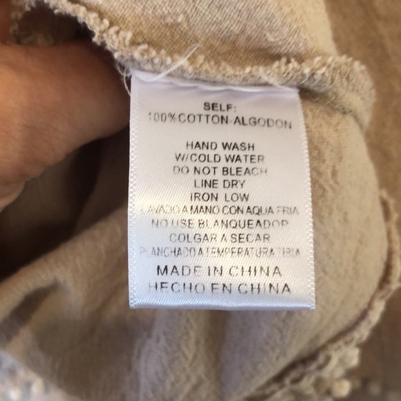 Cotton Listicle Ruffle Mini Dress - Picture 5 of 5